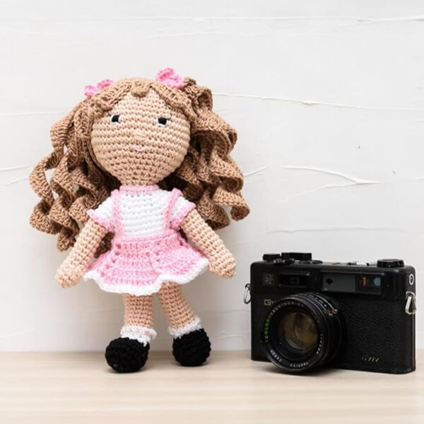 Boneca Verinha em Amigurumi - Imagem 3