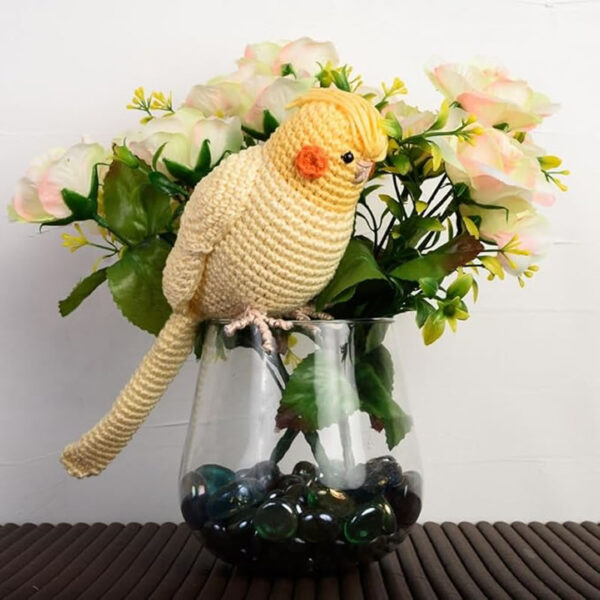 Calopsita em Amigurumi - Imagem 3
