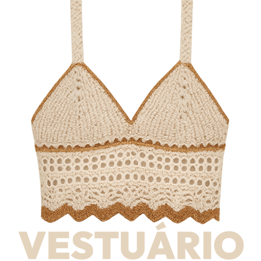 Vestuário de Crochê
