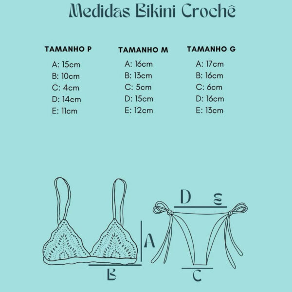 Biquíni de Crochê - Imagem 9
