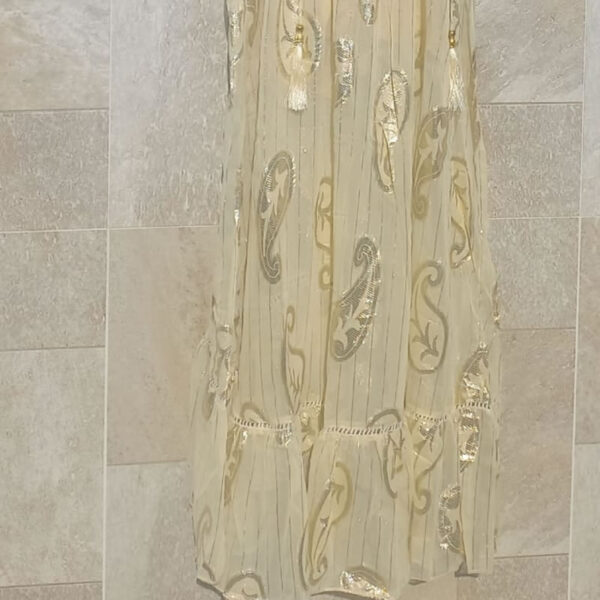 Vestido Indiano Amarelo - Imagem 7
